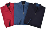 Chiari Cotton Zip Mock
