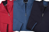 Chiari Cotton Zip Mock