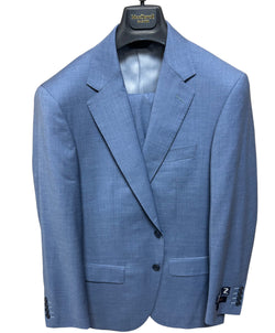 MaxDavoli Baroni Steel Blue Suit