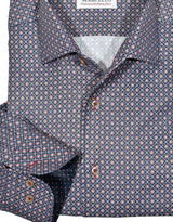 Roll Collar Nova Medallion Long Sleeve
