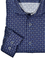 Slim Fit Silktie Print Shirt
