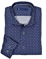 Slim Fit Silktie Print Shirt