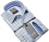 Long Sleeve Premium Sky Plaid
