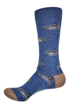 Denim Motorcycle Socks